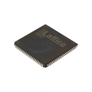 ชิ้นส่วนอิเล็กทรอนิกส์จากผู้ผลิตช่องทางอิเล็กทรอนิกส์ ISPLSI 1032E-70LJN 84 LCC แบบฝังตัว - Product Image 1