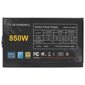 Fuente de Alimentación ATX TF 850W Gold, PCIE 5.1 Modular, para PC Gaming de Escritorio, Entrega de Energía de 850W que Garantiza una Alimentación Confiable - Product Image 4