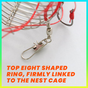 Carpe poisson équipement de sport boîte de pêche attirail pisciculture Cage carpe pêche Feede - Product Image 4