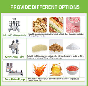 Máquina Empacadora Rotativa de Bolsas Preformadas Doypack para Granos, Máquina Automática para Empacar Galletas, Granos de Café, Dulces, Granulados, Pan Tostado - Product Image 2