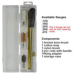 Custodia trasparente per il nuovo kit di pulizia della pistola universale personalizzato all'ingrosso - Product Image 2