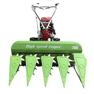 small rice/wheat harvester/mini grain harvest reaper Classic small Harvester for Rice and Grain Harvesting