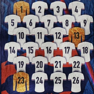 เสื้อฟุตบอลย้อนยุคราคาส่ง ปี 1995 1996 ซีดาน เวียร์โร เปียโร คอนติ อินซากี เสื้อฟุตบอลย้อนยุค Maglia Retrocalcistica - Product Image 5