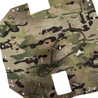 Housse de casque tactique classique en nylon avec motif camouflage et fermeture à boucle |   Conception en maille respirante 40 cm x 40 cm pour une utilisation en extérieur