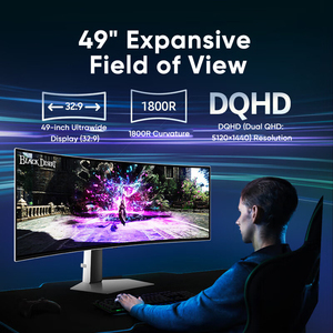   Moniteur de jeu <span class=keywords><strong>incurvé</strong></span> ultra-large 5K OLED 49 pouces S49CG934SC avec courbure 1800R - Product Image 4