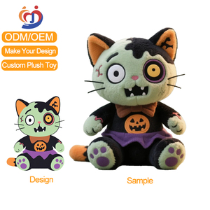 أفخم مخصص مخصص محشوة القط أفخم بلش شخصية تصنيع المعدات الأصلية أفخم مخصص الحيوانات المحشوة - Product Image 1