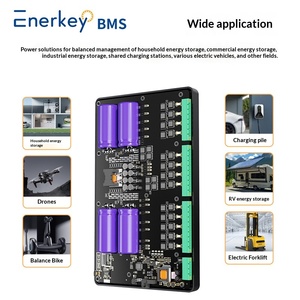 EK-24S15A/EK-24S20A 18650 แบตเตอรี่ลิเธียมไททาเนตแบบเทอร์นารี 2-24 เซอรีส์ 15A อีควอไลเซอร์ บอร์ดปรับสมดุลแบบแอคทีฟ ดูผลผ่านแอพมือถือ - Product Image 4