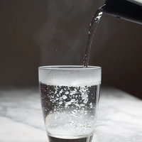 Bouilloire électrique 1L avec contrôle de la température, fonction de mémoire, poignée en érable, pour café, thé, verser sur de l'eau chaude à ébullition rapide