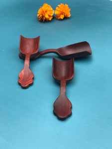 Cucharas de Cocina de Madera Hechas a Mano para Servir, Revolver, Mezclar y Preparar Alimentos, Hechas de Madera Natural Ecológica - Product Image 2