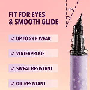 Venta al por mayor el mejor maquillaje impermeable <span class=keywords><strong>delineador</strong></span> <span class=keywords><strong>de</strong></span> <span class=keywords><strong>ojos</strong></span> líquido con logotipo <span class=keywords><strong>de</strong></span> marca lápiz - Product Image 3