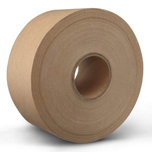 Ruban adhésif en papier kraft activé par l'eau, renforcé, imprimé, de haute qualité, à base de <span class=keywords><strong>colle</strong></span> d'amidon acrylique, pour scellage de cartons - Product Image 1
