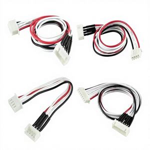 JST XH 2ピン ブラック＆ホワイト 2.5mm - デュポンワイヤーケーブルアセンブリ（PVCジャケット、錫メッキ銅導体付き） - Product Image 1