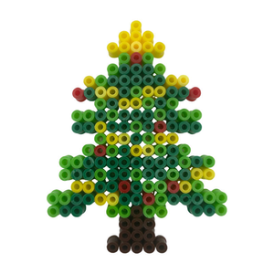 Bon prix, perles à enfiler de 5 mm, <span class=keywords><strong>jeu</strong></span> de puzzle, thème de Noël, tableau à chevilles, perles Perler, fabrication artisanale, perles colorées pour enfants - Product Image 5
