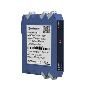 MSC80T-AH: 4-20mA + Hart Loop Powered nhiệt độ Transmitter Din Rail gắn tín hiệu isolator/chuyển đổi với PT100 lập trình - Product Image 3