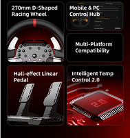 Volant de jeu de course PXN-V10 Ultra compatible avec PC/XBOXOne/XBOXSeries/PS4