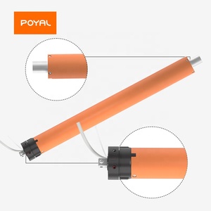 POYAL Moteur numérique en aluminium personnalisé <span class=keywords><strong>de</strong></span> 59 mm pour portes <span class=keywords><strong>de</strong></span> <span class=keywords><strong>garage</strong></span> motorisées, portes à enroulement, pergola extérieure, design moderne et écologique - Product Image 2