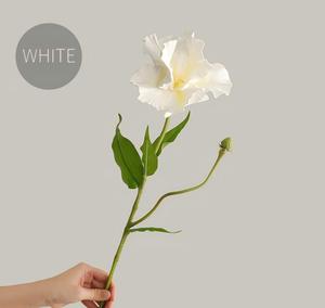 BF-IR01-1 Fleurs artificielles <span class=keywords><strong>iris</strong></span> rouges, blancs et violets de haute qualité, effet toucher réel en latex PU, pour la décoration intérieure - Vente en gros - Product Image 5