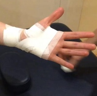 Clips élastiques de bandage athlétique de sport Support confortable d'enveloppes de poignée pour la main de bras de cheville