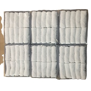 Économique Coton Blanc Petite <span class=keywords><strong>Serviette</strong></span> Compressée Jetable pour Spa Hôtel <span class=keywords><strong>Restaurant</strong></span> Air Vol Première Classe Clients Serviettes Chaudes - Product Image 2