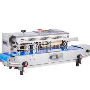 Automatic Continuous Band Sealer <b>Machine</b> Sealing for PP PVC Foil Bag <b>Tape</b> Band Sealer <b>Machine</b> - Product Image 1