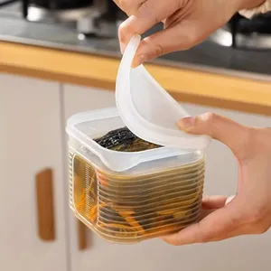 Contenants de congélation pour soupes, lot de 6 pièces pour la conservation du bouillon de poulet, la préparation des repas, l'organisation du réfrigérateur et les portions de cuisson - Product Image 4