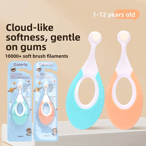 Effektive 10000 Mikron Weiche Borsten Kleiner Kopf Baby-Milchzahnpflege Zahnfleischschutz Cartoon-Design Manuelle Elite-Zahnbürste - Product Image 1