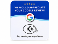 Plaques personnalisées pour réseaux sociaux, étiquettes mini NFC NTAG215 RFID en acrylique époxy PVC étanche, contrôle d'accès, plaque de commentaires Google