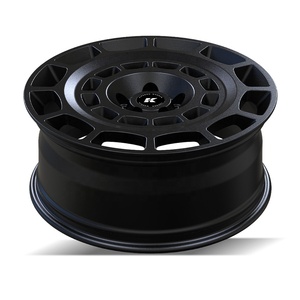 Rines Monobloque <span class=keywords><strong>de</strong></span> Alto Rendimiento, Completamente Forjados en 6061-T6, 20x8.5J, Negro Mate, <span class=keywords><strong>Ruedas</strong></span> <span class=keywords><strong>de</strong></span> Lujo Compatibles con Vehículos Todoterreno <span class=keywords><strong>de</strong></span> Lujo - Product Image 3