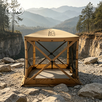 Tente Pop-up Kawagebo Kamp (KK) à Montage Rapide avec Moustiquaire, Abri Portable pour Plage, Terrasse et Jardin