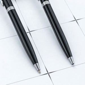 Wholesale 1.0Mm Business Metal Ballpoint Custom Logo Twist-Action Hotel Corporate Promotional Advertising Gift <b>Pens</b> - Product Image 4