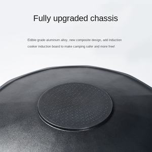 Портативный роскошный антипригарный Алюминиевый Газовый Гриль Fajita сковородки Zibo шестиконечная звезда Кемпинг барбекю современный - Product Image 5