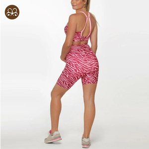 Abbigliamento da allenamento per maternità personalizzato <span class=keywords><strong>pantaloncini</strong></span> da bici per maternità in gravidanza a vita alta a copertura totale - Product Image 5