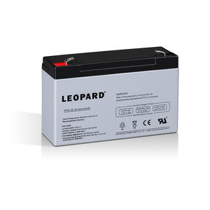 Obral besar LEOPARD 6V10AH paket baterai Lithium Ion 20 jam asam timbal tersegel dengan Discharger rendah disetujui CE - Product Image 1