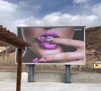 Écran LED extérieur personnalisé Full HD 4K, IP65 étanche, haute luminosité, lisible en plein soleil, grand écran publicitaire