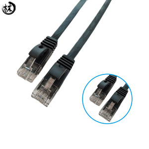 <span class=keywords><strong>Plat</strong></span> Cat6 utp cordon de raccordement Cat6 Câble Réseau <span class=keywords><strong>RJ45</strong></span> Ethernet Lan Câble Haute Qualité Meilleur prix - Product Image 3