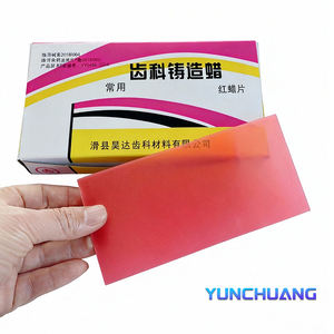 วัสดุช่วยเหลือทางทันตกรรมสำหรับงานจัดฟัน แว็กซ์ขึ้นรูปฟันสีแดงแบบใช้แล้วทิ้ง - Product Image 5