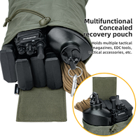 IDOGEAR MOLLE équipement de chasse 500D Nylon tactique dissimulé Ranger vert pochette pliable pochette de recyclage de magazines