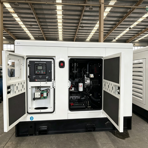 เครื่องกำเนิดไฟฟ้าดีเซลแบบเงียบ 23kva วัตต์ ระบบระบายความร้อนด้วยของเหลว สำหรับขาย - Product Image 1