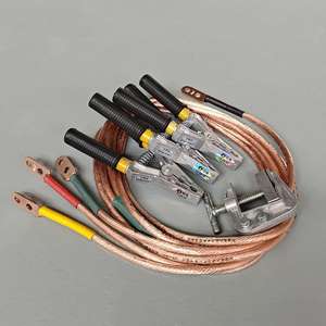 Équipement de mise à la terre Portable ligne personnelle mise à la terre sécurité sécurité au sol fil de terre PVC noyau de cuivre solide isolé - Product Image 4