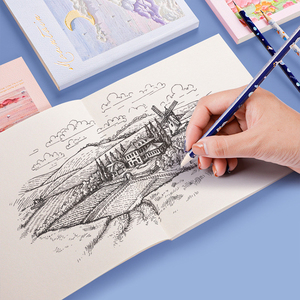 Wholesale a 4 Watercolour <strong>Sketchbook</strong> <strong>Personalised</strong> Thickened 160 g Drawing Book for Art Students - Product Image 3