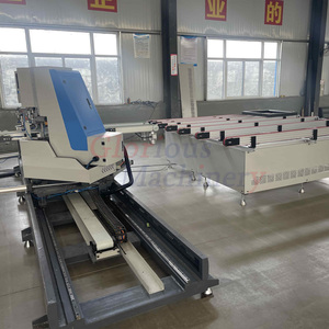 Machine de soudage de profilés UPVC sans soudure, contrôlée par PLC, verticale, quatre coins, automatique, pour la construction de cadres de fenêtres et de portes - Product Image 4