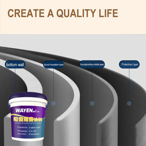 Revêtements industriels insonorisés des fabricants Mur de bâtiment en béton Absorption acoustique au sol Réduction <span class=keywords><strong>du</strong></span> <span class=keywords><strong>bruit</strong></span> Peinture d'origine hydrique - Product Image 6