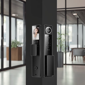 2025 nuevo W31 Flagship Series Smart Lock para <span class=keywords><strong>Samsung</strong></span> WiFi red aluminio 3D reconocimiento facial huella dactilar Palm Vein Cloud Data - Product Image 3