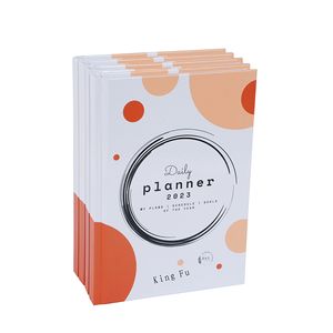 Kustom <span class=keywords><strong>A5</strong></span> sampul keras Diary dicetak jurnal perencana Notebook cetak Offset di Cina - Product Image 4