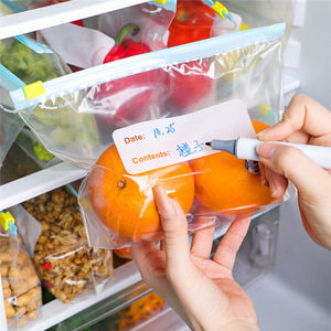 Custom Logo Clear Freezer <b>Zipper</b> Bag Plastic Ziplock Slider Bags <b>for</b> Fresh Food Packaging - Product Image 6