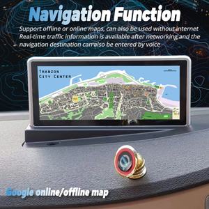 Reproductor Multimedia de Video para Automóvil Navirider con Android 13 para Volvo S80 S80L V70 2006-2010, Radio para Automóvil de 8.8 Pulgadas, GPS, Audio DSP, Estéreo, Carplay - Product Image 1