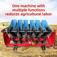 Planteuse d'ail manuelle Birui à 5 rangs, haute capacité et haute productivité