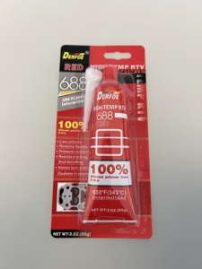 688 Dermoe ปะเก็นซิลิโคน85g สำหรับยานยนต์กาวน้ำยาและสารเคมี - Product Image 4
