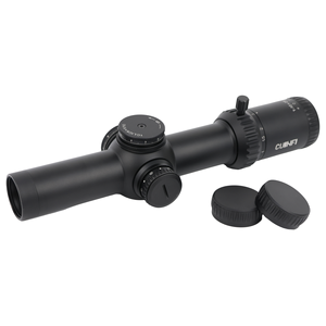 Lunette de tir Cuinfi 1-10x28 LPVO FFP avec verre ED japonais, réticule gravé, 6 niveaux d'éclairage rouge, aluminium de qualité aéronautique - Product Image 1