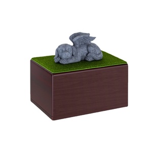 Urne funéraire en bois pour animaux de compagnie avec cadre photo, pour chats et chiens, type cercueil, fournitures funéraires, boîte funéraire en bois, urne de <span class=keywords><strong>sacristie</strong></span> - Product Image 1
